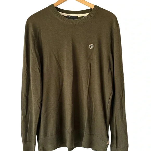 TED BAKER London CARDIFF Men’s LS Core Crew Neck - Picture 2 of 13